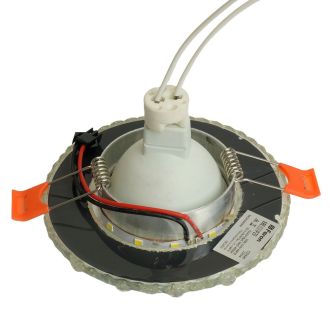Светильник встраиваемый с LED подсветкой Feron CD941 потолочный MR16 G5.3 прозрачный, 32654