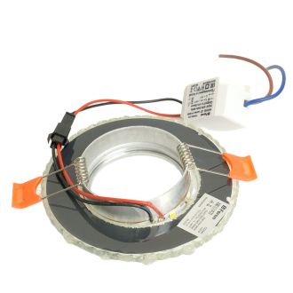 Светильник встраиваемый с LED подсветкой Feron CD941 потолочный MR16 G5.3 прозрачный, 32654