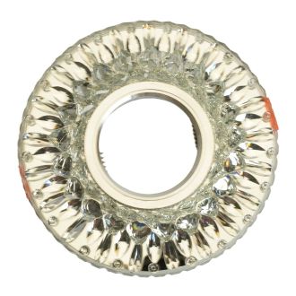 Светильник встраиваемый с LED подсветкой Feron CD942 потолочный MR16 G5.3 прозрачный, 32655