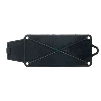 Розетка переносная 2-местная c/з STEKKER, RST16-22-44, 250В, 16А, IP44, черный, 32738