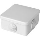Коробка разветвительная STEKKER EBX10-24-44, 75*75*44мм, 250/380В, 10А, 4 ввода, IP53, белая (КЭМ 3-10-4 (П)), 32747 Коробка разветвительная STEKKER EBX10-24-44, 75*75*44мм, 250/380В, 10А, 4 ввода, IP53, белая (КЭМ 3-10-4 (П)), 32747
