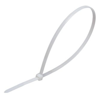 Хомут нейлоновый STEKKER NYCT47-350 4,7х350 мм, d пучка max 90 мм, нагрузка 22кг, белый, упаковка 100 шт, 32789
