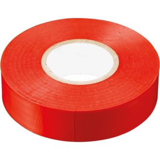 Изоляционная лента STEKKER INTP01319-20 0,13*19 20 м. красная, 32838