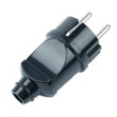 Вилка прямая с/з STEKKER, PPG16-42-201, ABS пластик, 250В, 16A, IP20, черный, 32852 Вилка прямая с/з STEKKER, PPG16-42-201, ABS пластик, 250В, 16A, IP20, черный, 32852
