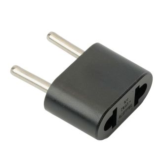 Переходник сетевой STEKKER ADP6-03-20 Tefal б/з 250V, 6A полипропилен, черный, 32858