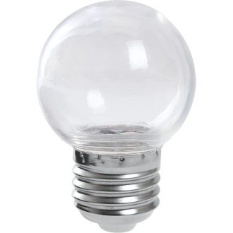 Лампа светодиодная Feron LB-37 Шарик прозрачный E27 1W 230V 2700K, 38119