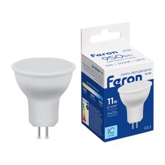 Лампа светодиодная Feron LB-760 MR16 G5.3 11W 175-265V 6400K, 38139