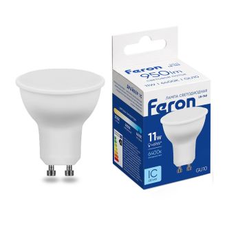 Лампа светодиодная Feron LB-760 MR16 GU10 11W 175-265V 6400K, 38142