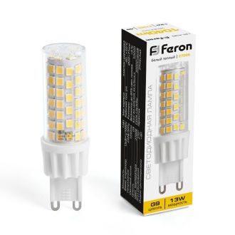 Лампа светодиодная Feron LB-436 G9 13W 175-265V 2700K, 38152