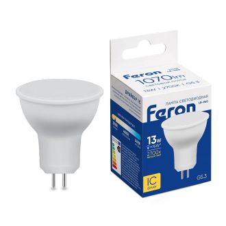 Лампа светодиодная Feron LB-960 MR16 G5.3 13W 175-265V 2700K, 38188