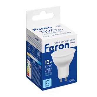 Лампа светодиодная Feron LB-960 MR16 GU10 13W 175-265V 6400K, 38193