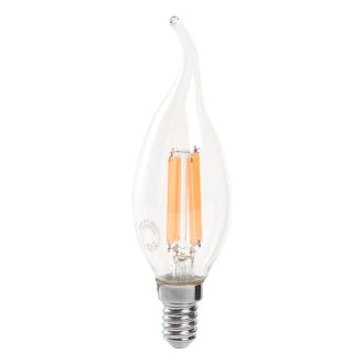 Лампа светодиодная Feron LB-718 Свеча на ветру E14 15W 230V 2700K, 38261