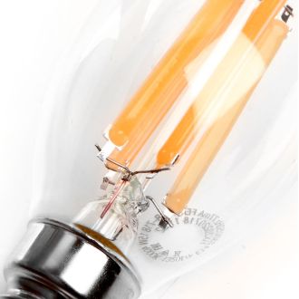 Лампа светодиодная Feron LB-718 Свеча на ветру E14 15W 230V 6400K, 38264