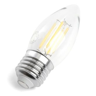 Лампа светодиодная Feron LB-66 Свеча E27 7W 230V 4000K, 38271