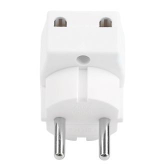 Разветвитель сетевой 3-местный компактный б/з STEKKER ADP10-16-20, 250В, 10A, IP20, белый, 39006