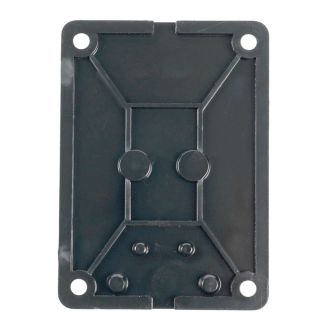 Розетка настенная 1-местная с/з STEKKER, RST16-31-44, каучук, 250В, 16А, IP44, черный, 39018