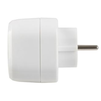 Разветвитель сетевой 3-местный с/з STEKKER ADP16-23-20, 250V, 16A, ABS пластик, белый, 39024