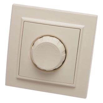 Выключатель диммирующий, STEKKER, PSW10-9006-02, 250В, 650W, серия Эрна, слоновая кость, 39232