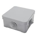 Коробка разветвительная STEKKER EBX10-34-44 250/380В, 75*75*44мм, 10А, 4 ввода, IP53, светло-серая (КЭМ 3-10-4 (П)), 39251 Коробка разветвительная STEKKER EBX10-34-44 250/380В, 75*75*44мм, 10А, 4 ввода, IP53, светло-серая (КЭМ 3-10-4 (П)), 39251