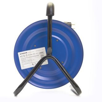 Удлинитель на металлической катушке с/з 4-местный Stekker, PRF02-41-30, 30м, 3*2,5, серия Professional, синий, 39296