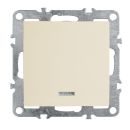 Выключатель 1-клавишный c индикатором (механизм), STEKKER, PSW10-9101-02, 250В, 10А, серия Эрна, слоновая кость, 39320 Выключатель 1-клавишный c индикатором (механизм), STEKKER, PSW10-9101-02, 250В, 10А, серия Эрна, слоновая кость, 39320