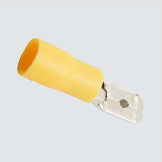 Наконечник плоский Изолированный (папа) РпИп 6-250, STEKKER, LD401-60250 (DIY упаковка 10 шт), 39364