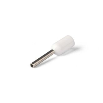 Наконечник штыревой втулочный изолированный НШВИ 0,5-8, LD405-058 (DIY упаковка 25 шт), STEKKER, 39374