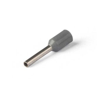 Наконечник штыревой втулочный изолированный НШВИ 0,75-8, LD405-0758 (DIY упаковка 25 шт), STEKKER, 39375
