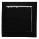 Выключатель 1-клавишный STEKKER, PSW10-9003-03, 250V, 10А, серия Эрна, черный, 39472