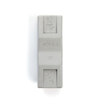 Клемма монтажная д/ подкл. фазн. проводников STEKKER, LD222-422, 2 контактные группы, 1ввод, 1вывод на полюс (DIY упак 5 шт), 39486
