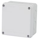 Коробка разветвительная STEKKER EBX31-02-65, 100*100*70 мм, 7 выбивных отверстий, IP65, светло-серая, 39558