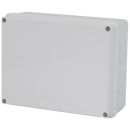 Коробка разветвительная STEKKER EBX31-03-65, 150*110*70 мм, 10 выбивных отверстий, IP65, светло-серая, 39559