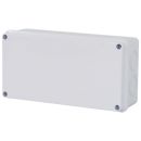 Коробка разветвительная STEKKER EBX31-04-65, 200*100*70 мм, 8 выбивных отверстий, IP65, светло-серая, 39560
