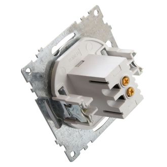 Розетка USB 2-местная (механизм), STEKKER GLS10-7115-02, 250B, 2,1A, серия Катрин, шампань, 39602
