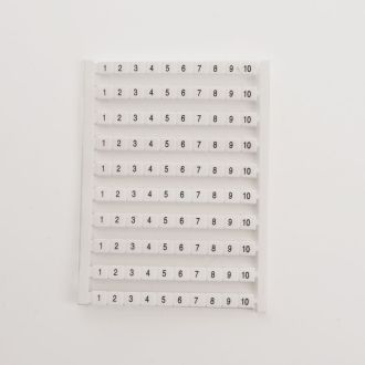 Маркеры для ЗНИ (JXB) с нумерацией 1-10 LD556-2 STEKKER, 39658
