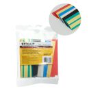 Набор термоусадочных трубок STEKKER HSHT-1575-10M, длина 10 см., коэф. усадки 2:1, мультиколор (21шт в упаковке), 39716