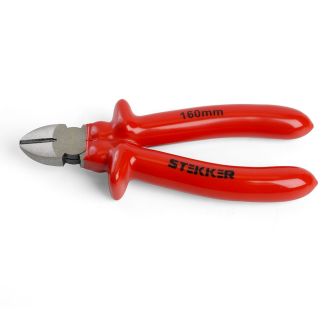 Бокорезы диэлектрические STEKKER, 160мм, PLE3-160-S, 39778