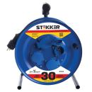Удлинитель на металлической катушке с/з 4-местный Stekker, PRF02-31-30, 30м, 3*1,5, серия Professional, синий, 39786 Удлинитель на металлической катушке с/з 4-местный Stekker, PRF02-31-30, 30м, 3*1,5, серия Professional, синий, 39786