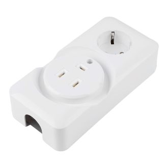 Розетка открытой установки для плит STEKKER PST32-53-20 с/з, 250В, 32А, белый, 39826