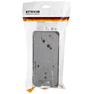 Розетка открытой установки для плит STEKKER PST32-53-20 с/з, 250В, 32А, белый, 39826