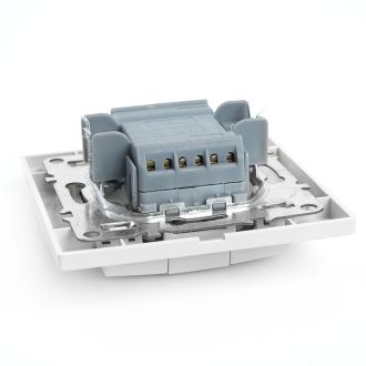 Выключатель 3-клавишный STEKKER PSW10-9007-01, 250В, 10А, серия Эрна, белый, 39922