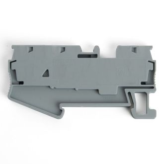 Зажим пружинный, 3-проводной проходной ЗНИ - 2,5 (JXB ST 2,5), серый STEKKER, 39963 (комплект 100 шт.)