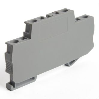 Торцевая заглушка для ЗНИ LD555 2,5 мм² (JXB ST 2,5), серый STEKKER, STEKKER LD563-1-25, 39989 (комплект 100 шт.)