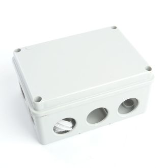 Коробка разветвительная STEKKER EBX10-310-55, 150*110*70мм, 10 вводов, IP55, светло-серая (GE41242), 39999