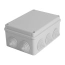 Коробка разветвительная STEKKER EBX20-310-55, 190*140*70мм, 10 вводов, IP55, светло-серая (GE41244), 40000
