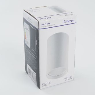 Светильник потолочный Feron ML176 MR16 GU10 35W 230V, белый, 40509