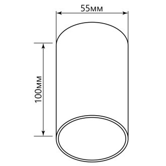 Светильник потолочный Feron ML176 MR16 GU10 35W 230V, белый, 40509