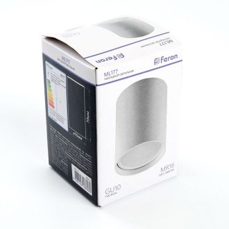 Светильник потолочный Feron ML177 MR16 GU10 35W 230V, белый, 40512
