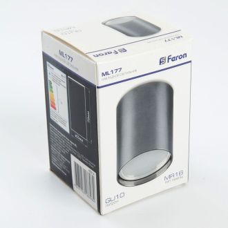 Светильник потолочный Feron ML177 MR16 GU10 20W 230V, хром, 40514