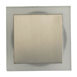 Светодиодный светильник Feron LN011 встраиваемый 1W 3000K, IP67, белый матовый/хром, 40520